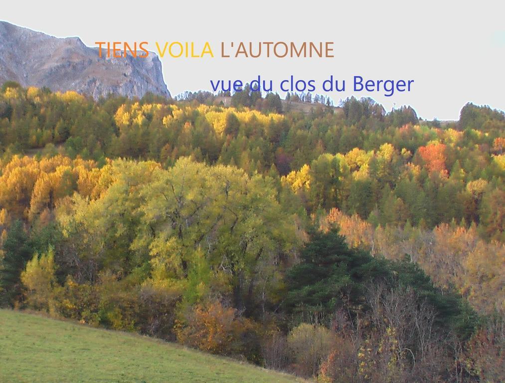 Le Clos Du Berger Le Sauze Exterior photo